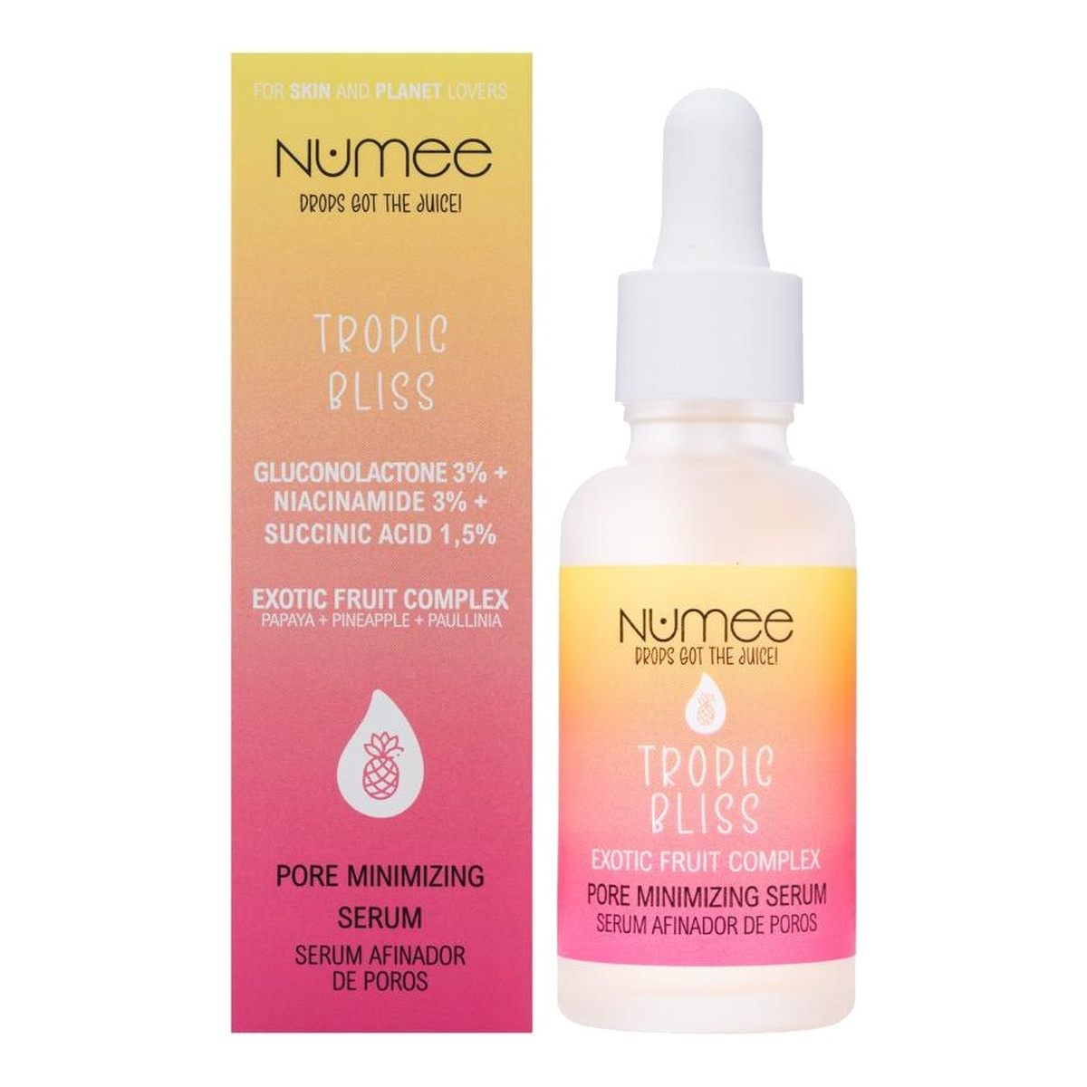 Numee Juiced Tropic Bliss Serum minimalizujące pory 30ml