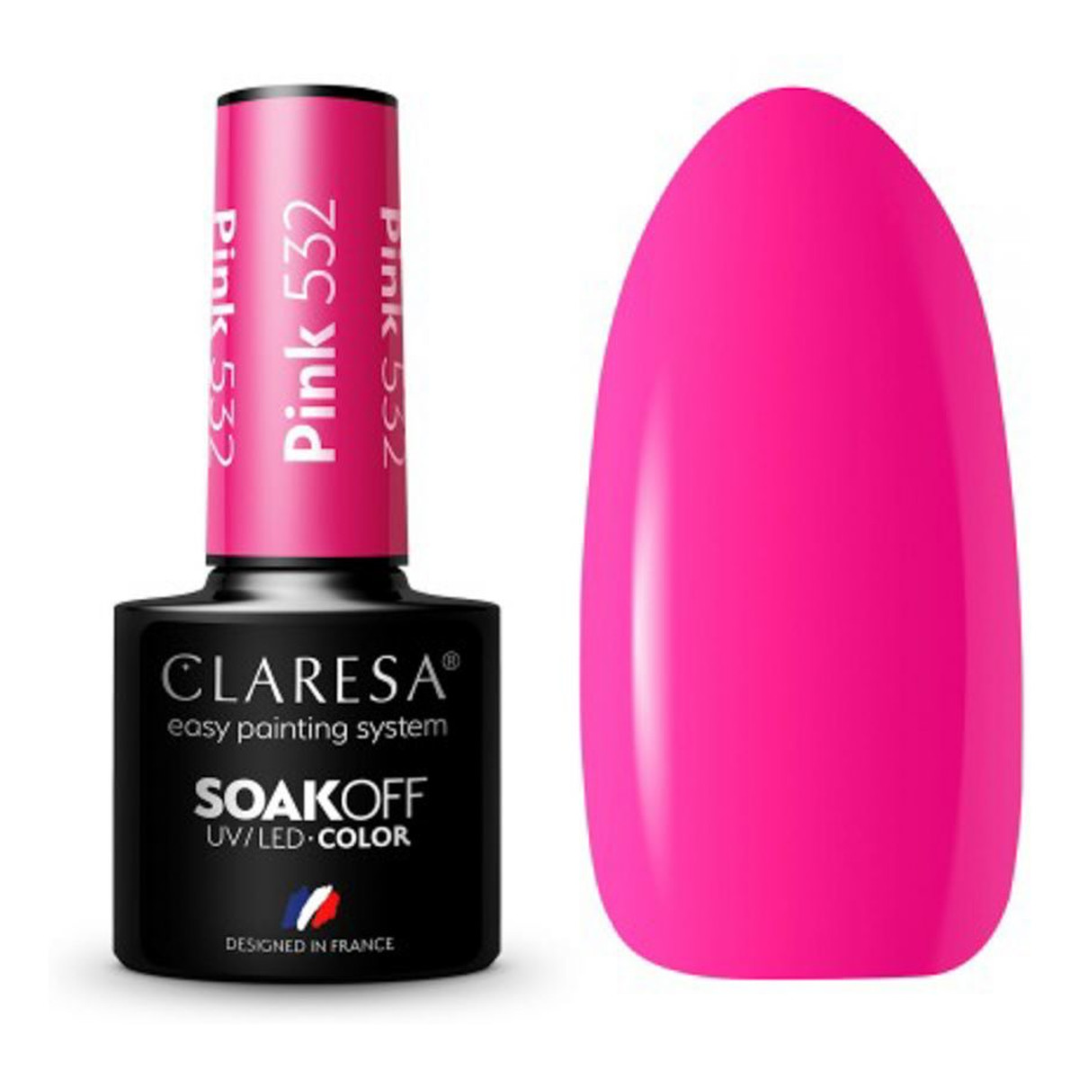 Claresa Pink Lakier hybrydowy 5ml