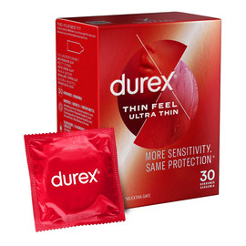 Feel thin ultra super cienkie prezerwatywy lateksowe 30szt