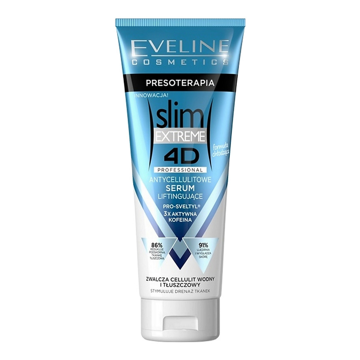 Eveline Slim Extreme 4D Proterapia Antycelulitowe Serum Liftingujące Każdy Rodzaj Skóry 250ml
