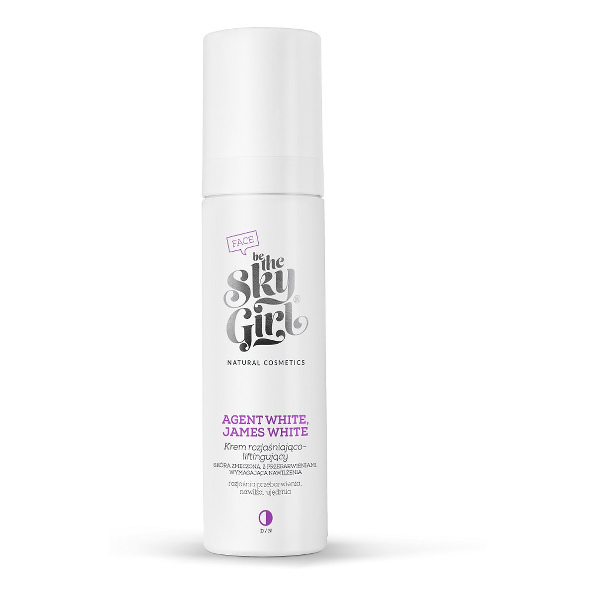 Be The Sky Girl Krem rozjaśniająco-liftingujący agent white james white 50ml