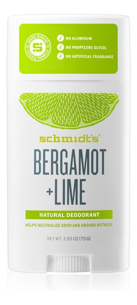 naturalny dezodorant w sztyfcie Bergamotka & Limonka