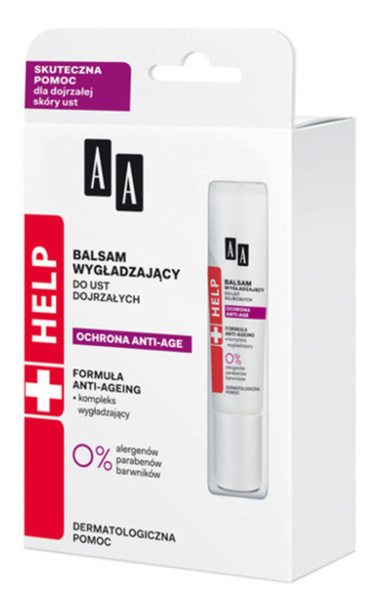 Balsam do ust dojrzałych wygładzający