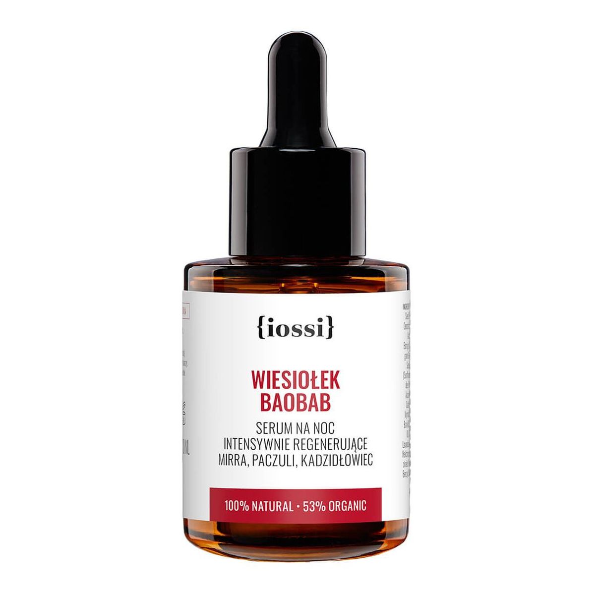 Iossi Intensywna Regeneracja Serum Na Noc Wiesiołek&Baobab 30ml