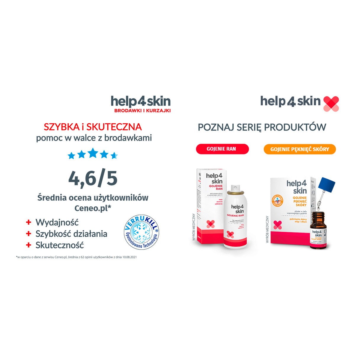 Help4Skin Brodawki i kurzajki 50ml