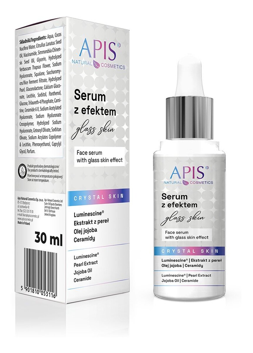 Serum do twarzy z efektem glass skin