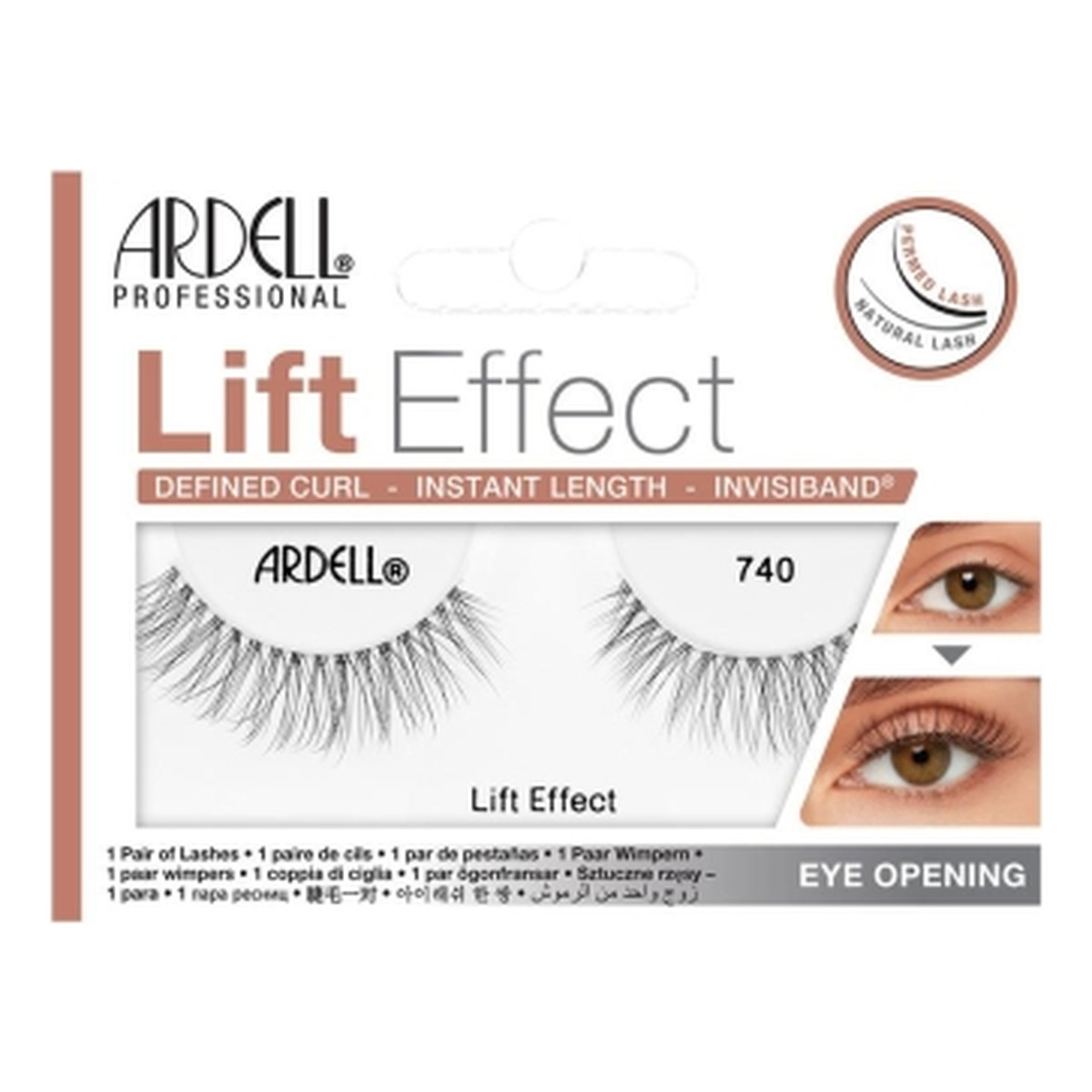 Ardell Rzęsy Na Pasku Lift Effect 740