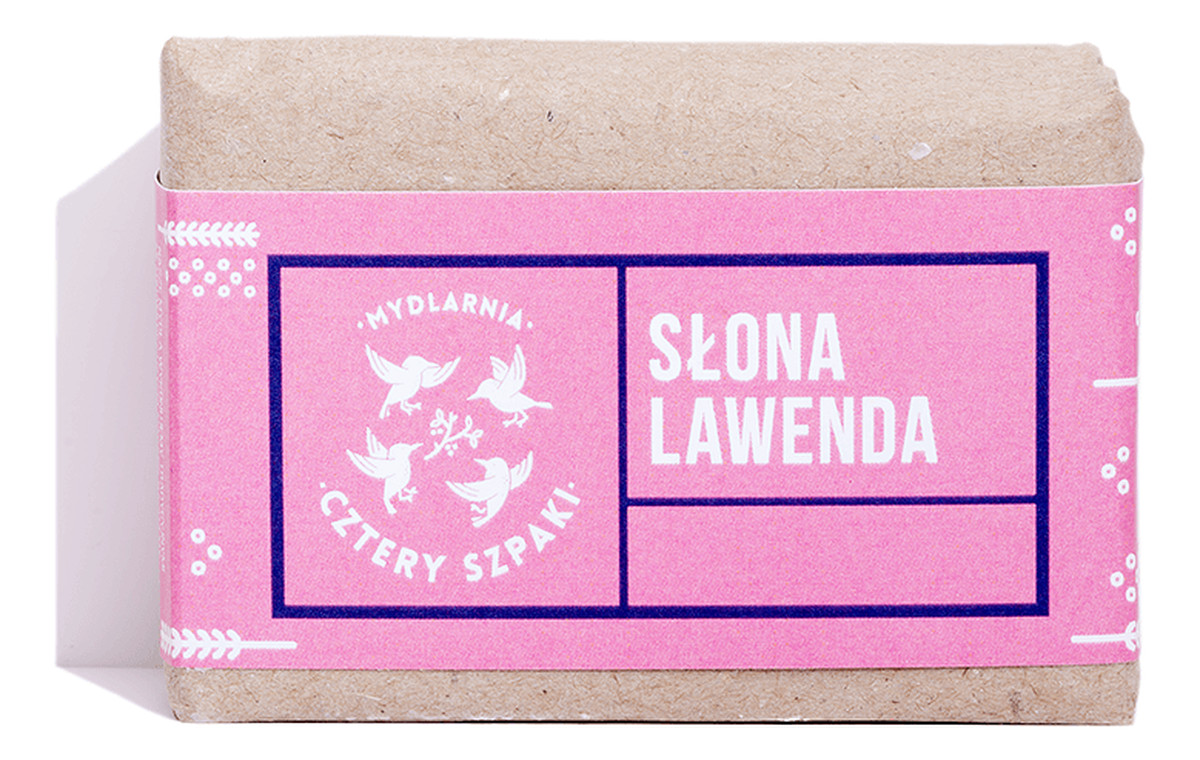 Mydło Słona Lawenda z solą himalajską