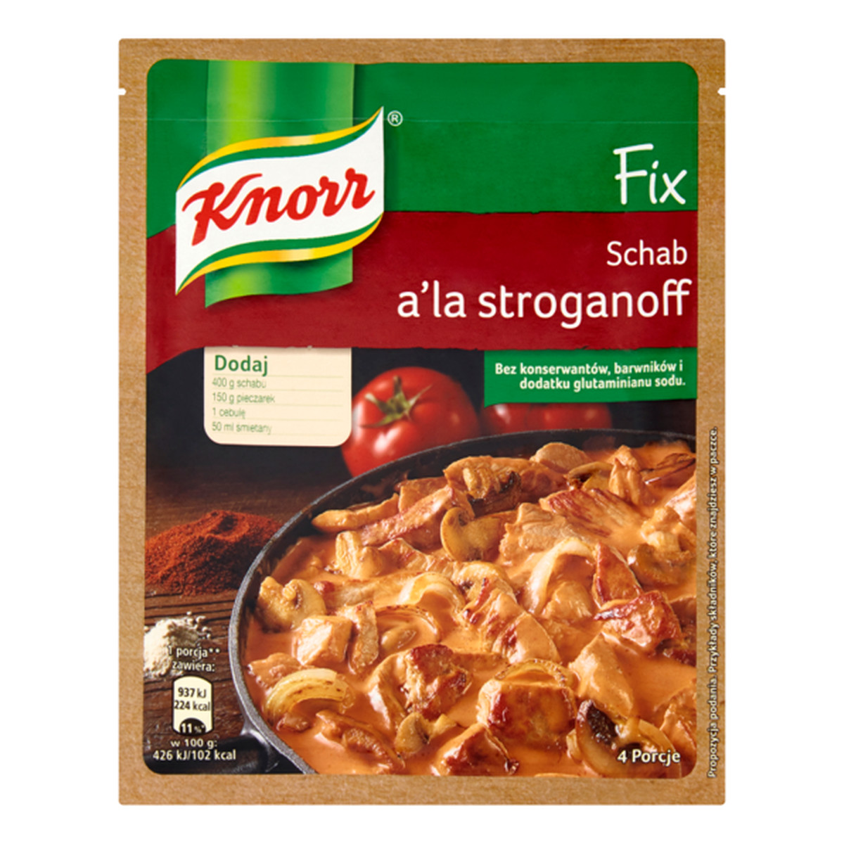 Knorr Fix Schab a'la stroganoff 56g