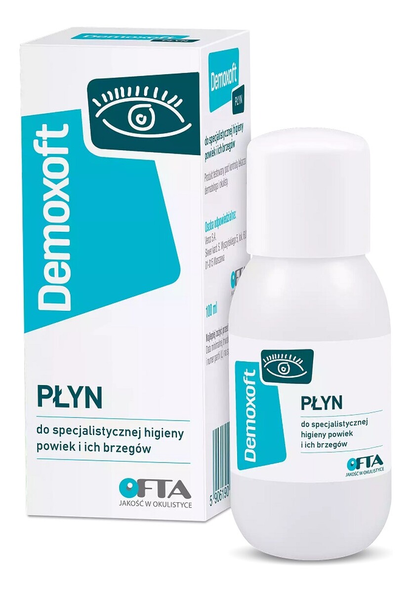 Płyn do specjalistycznej higieny powiek i ich brzegów