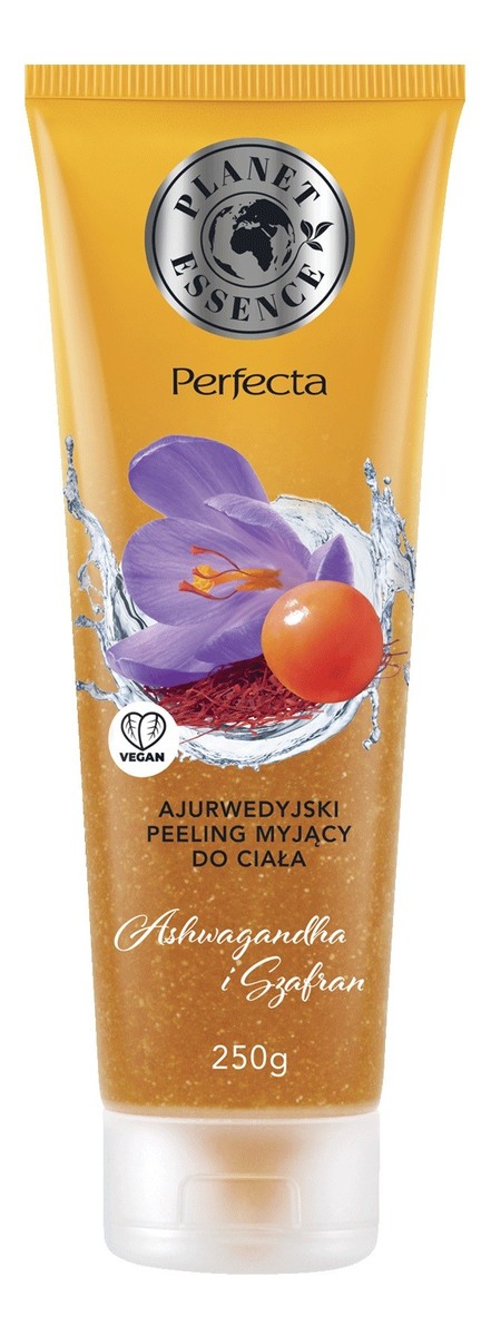 Ajurwedyjski Peeling myjący do ciała - Ashwagandha i Szafran