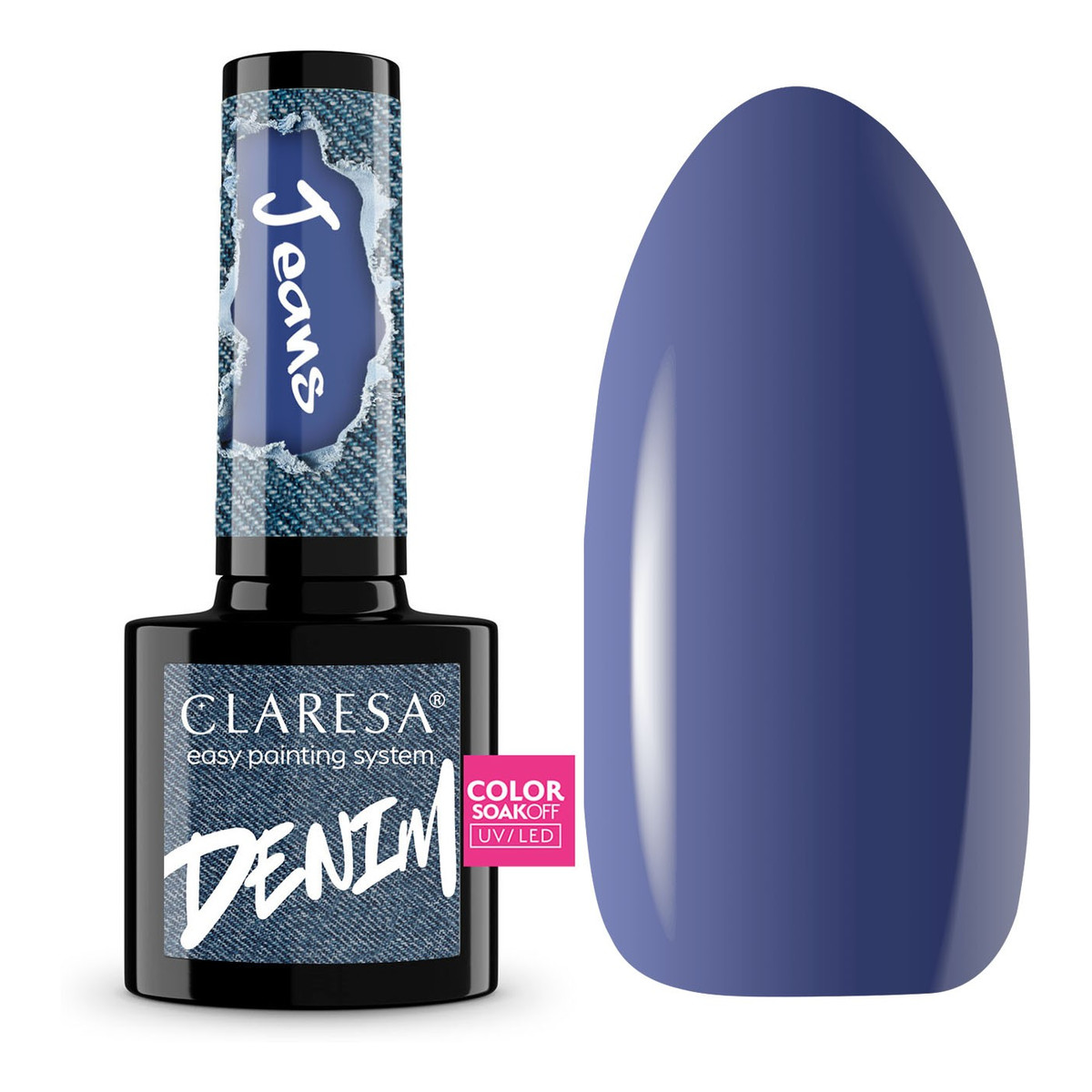 Claresa N Denim Lakier hybrydowy 5g