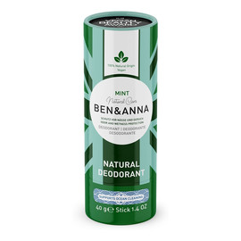 Deodorant naturalny dezodorant na bazie sody sztyft kartonowy Mint