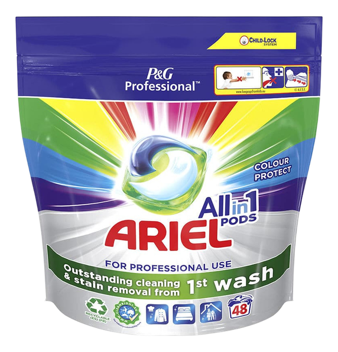 Kapsułki do prania Professional Color 48 szt