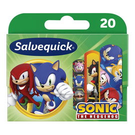 Sonic plastry dla dzieci 20szt.