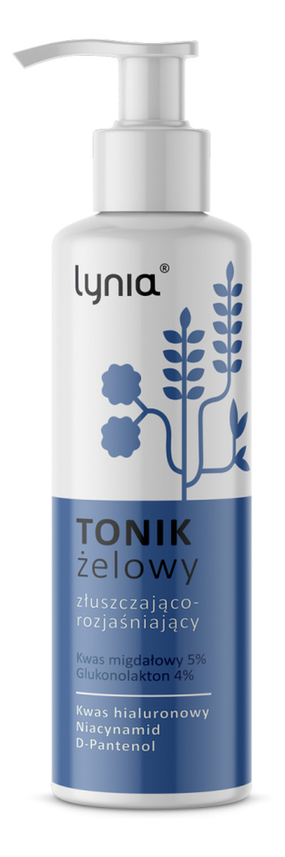 Tonik żelowy złuszczająco - rozjaśniający z kwasem migdałowym 5% oraz glukonolaktonem 4%