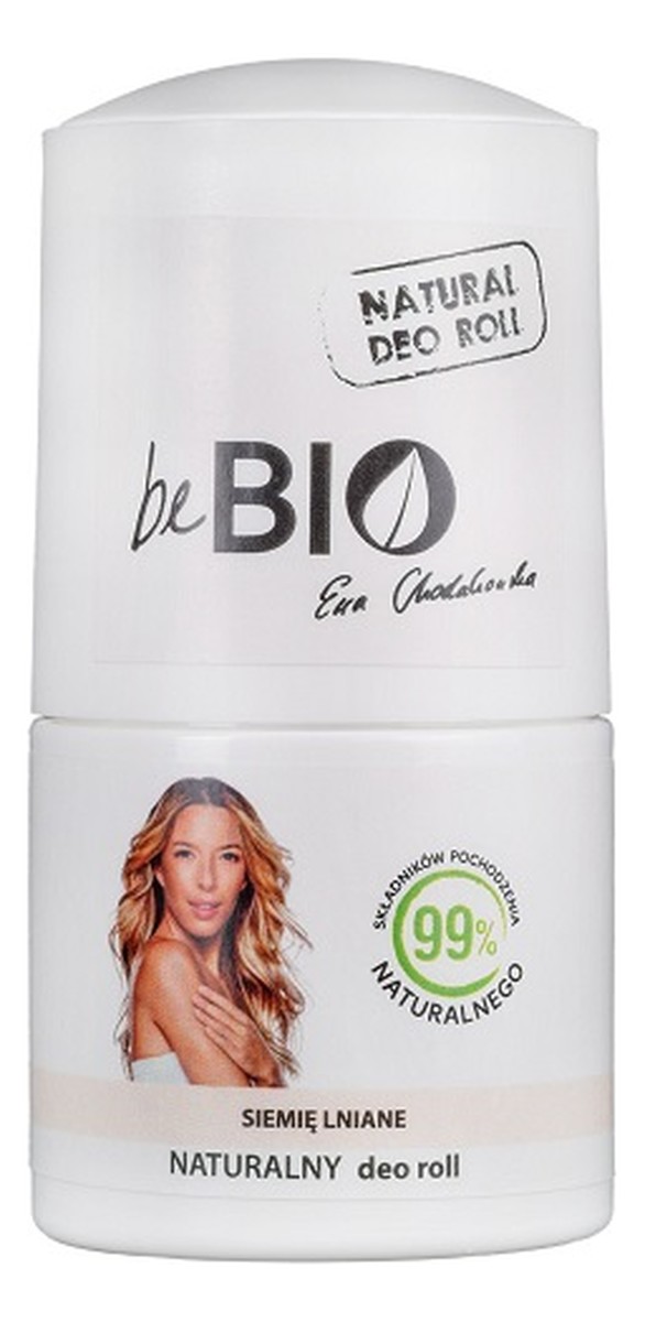 Naturalny dezodorant roll-on Siemię lniane