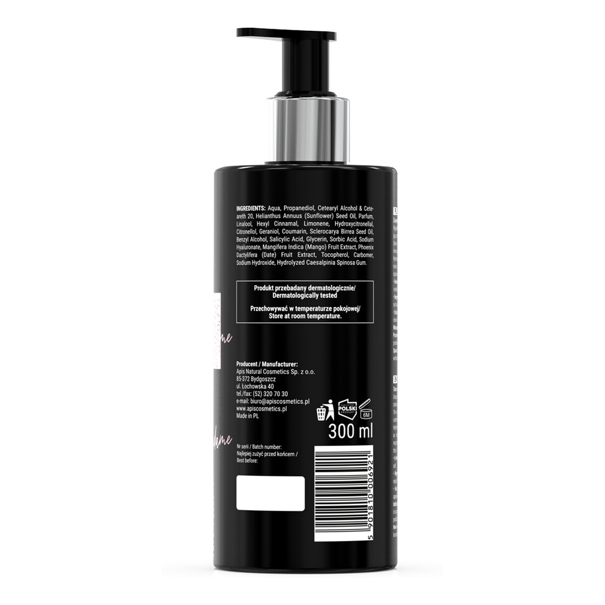 Apis Rose Madame rewitalizujący krem do dłoni 300ml