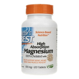 High absorption magnesium 200mg suplement diety 120 tabletek