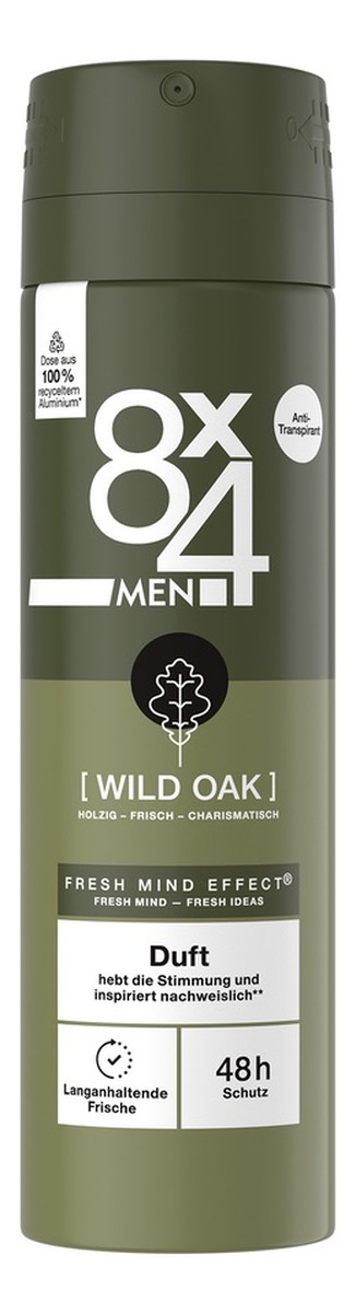 Men Wild Oak antyperspirant w sprayu