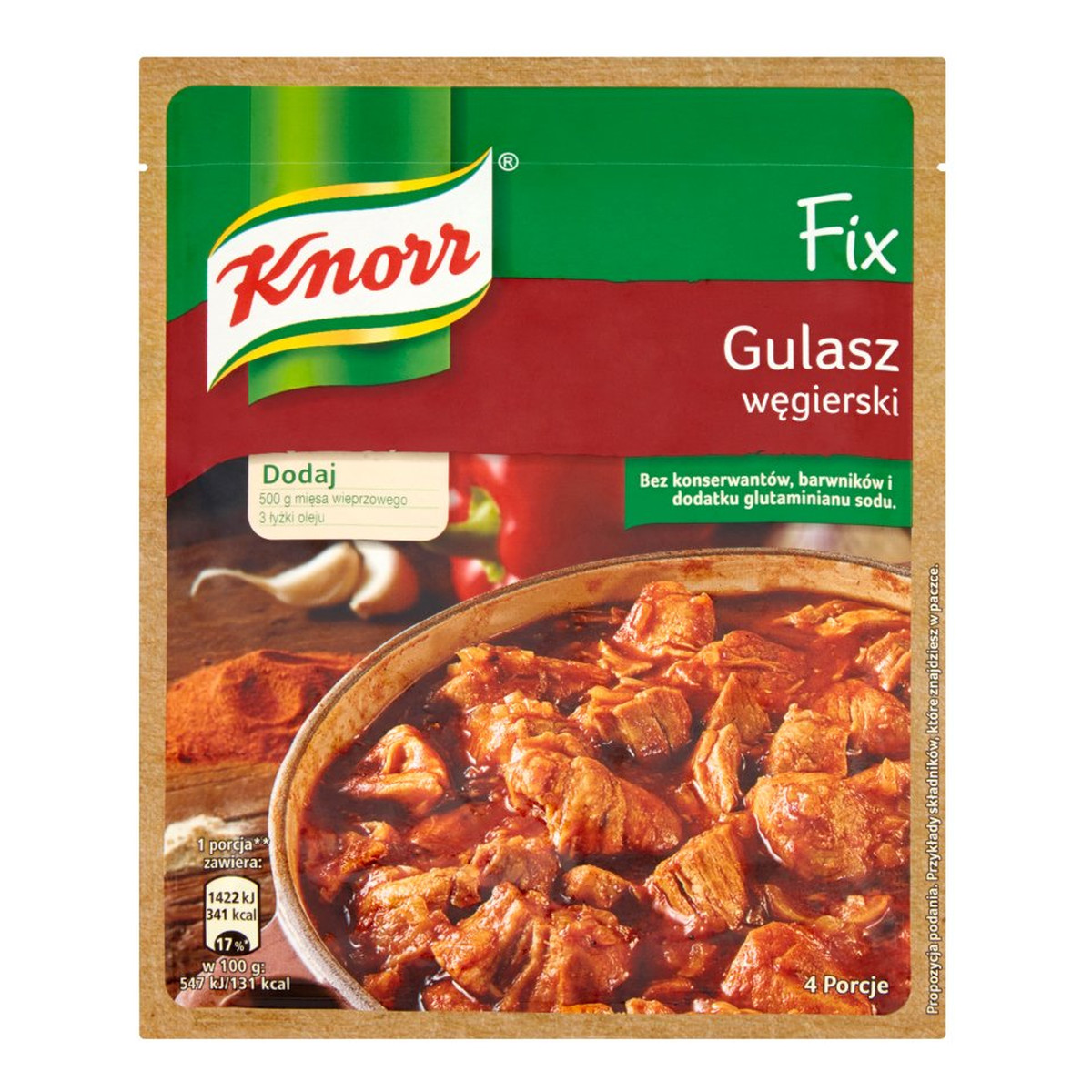 Knorr Fix Gulasz węgierski 51g