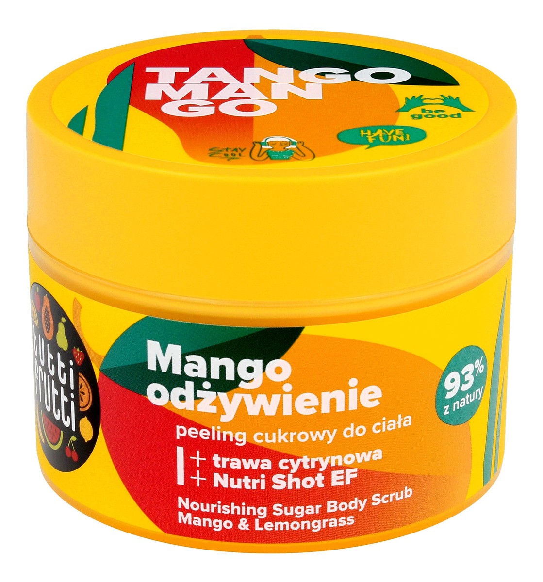 Peeling cukrowy do ciała Mango Odżywienie - Mango&Trawa Cytrynowa