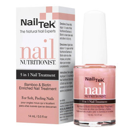 Odżywka do paznokci wzmacniająca 5w1 Bamboo & Biotin