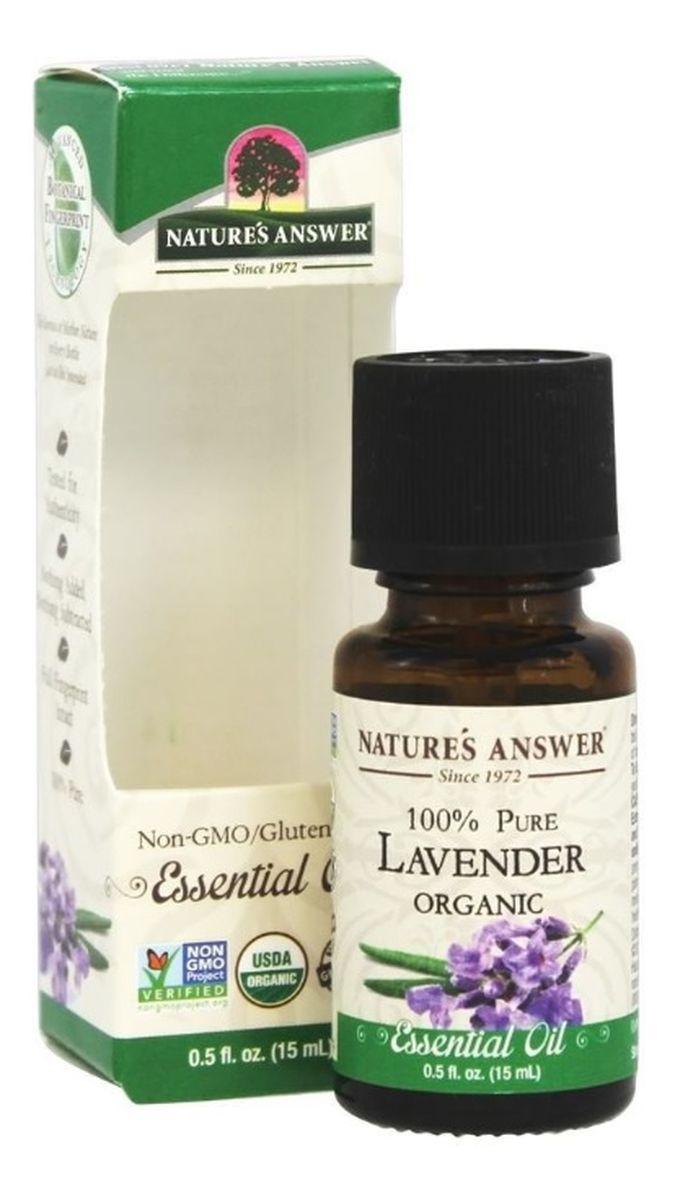 100% Pure Lavender Organic Essential Oil organiczny olejek lawendowy