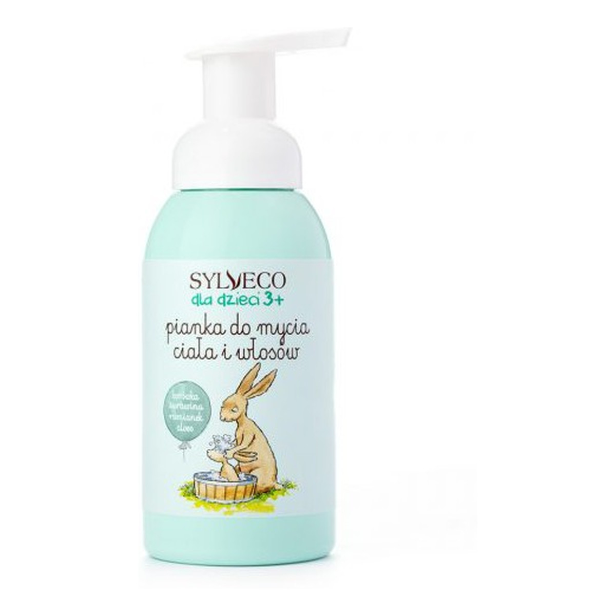 Sylveco Dla dzieci 3+ Pianka do mycia ciała i włosów 290ml