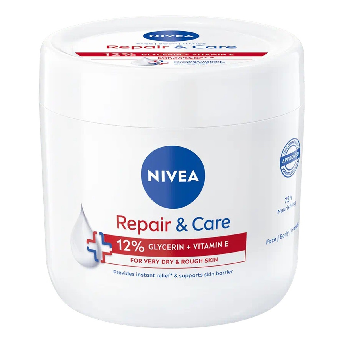 Nivea Repair Care Krem nawilżająco-regenerujący 400ml