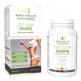 Get slim shape suplement diety dla utrzymania prawidłowej masy ciała 30 kapsułek