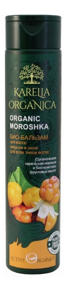 BIO BALSAM DO WŁOSÓW ORGANIC MOROSHKA - energia i siła dla wszystkich typów włosów