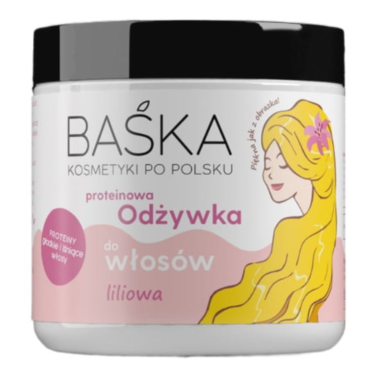 Baśka Emolientowa odżywka do włosów Liliowa 250ml