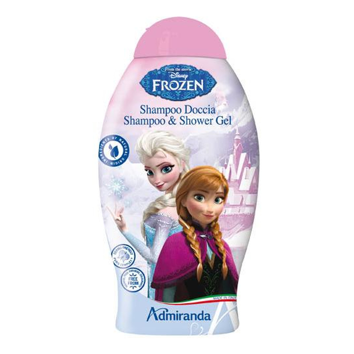 Disney frozen żel pod prysznic i szampon raspberry 300ml