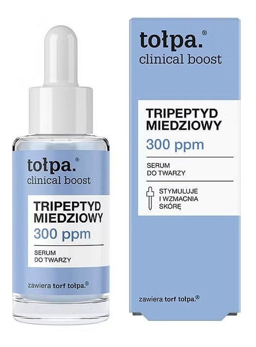 Clinical boost tripeptyd miedziowy 300 ppm serum do twarzy