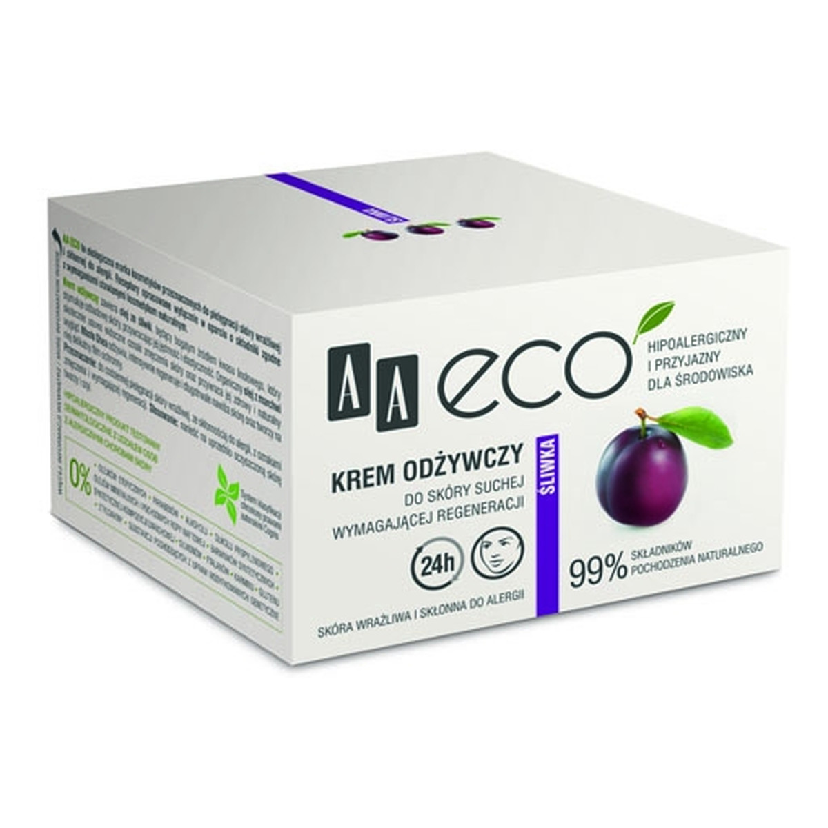 AA Eco Krem Odżywczy Śliwka 50ml