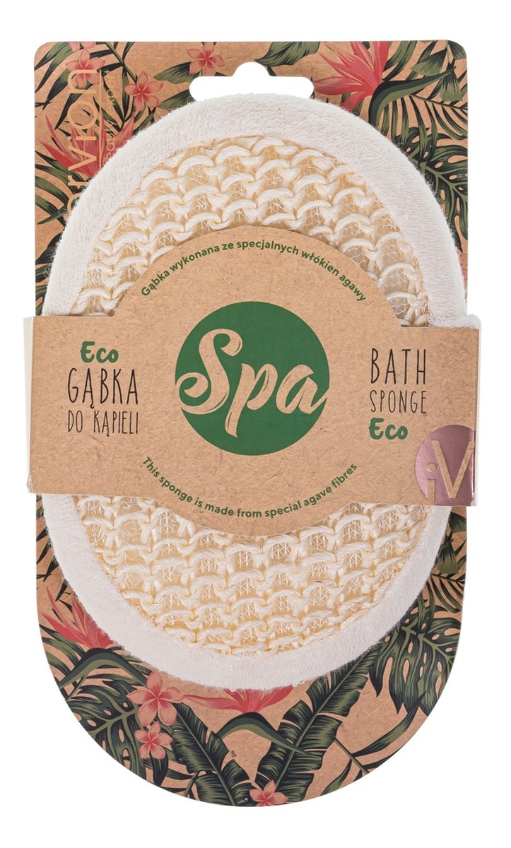 Eco Bath Sponge Gąbka do kąpieli z włókien agawy