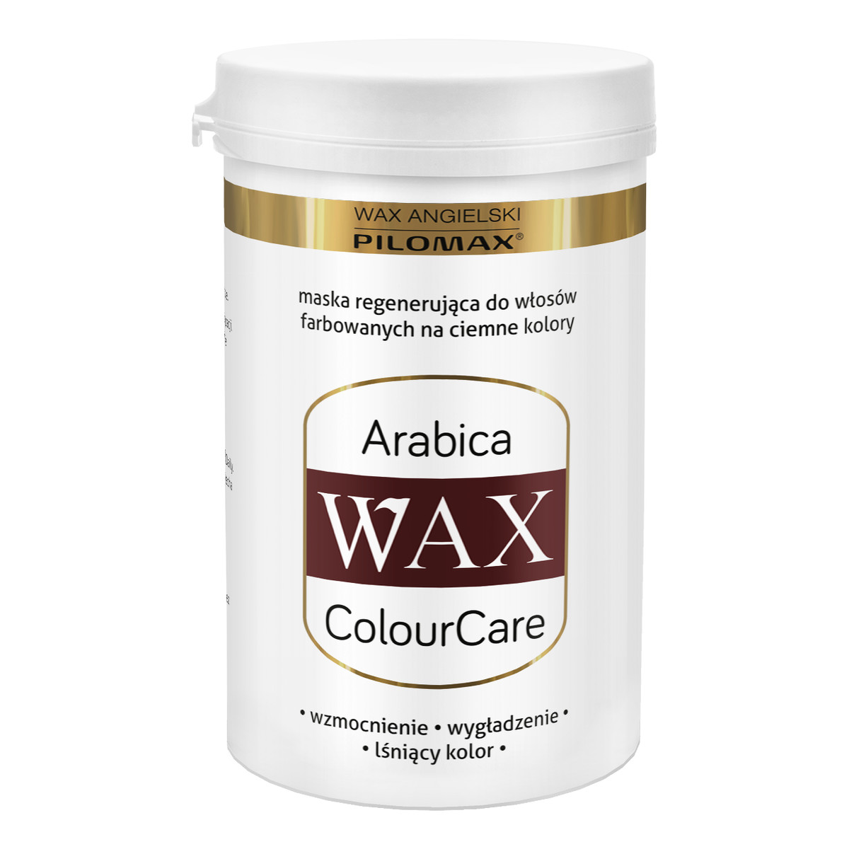 Pilomax Wax Arabica Colour Care Maska Regenerująca Do Włosów Farbowanych Ciemnych 480ml
