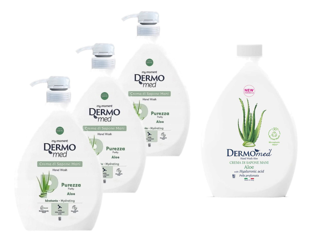 Mydło w Płynie do Rąk 3x1L + Zapas 1L