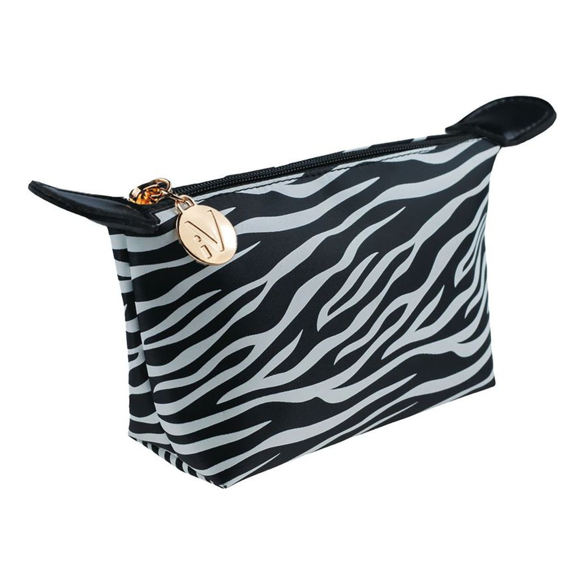 Inter-vion Kosmetyczka prosta mała Zebra