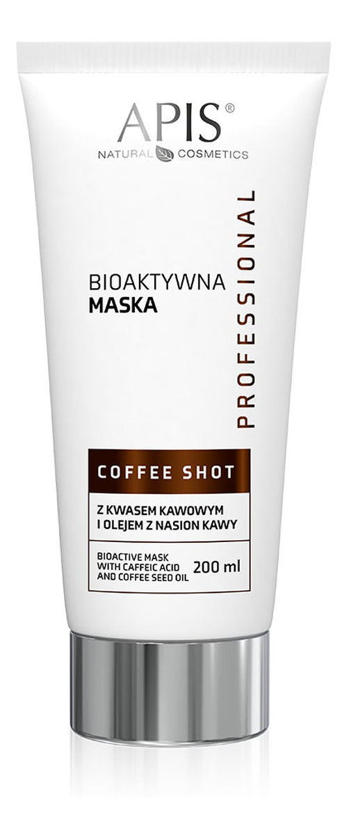 Bioaktywna maska z kwasem kawowym i olejem nasion kawy
