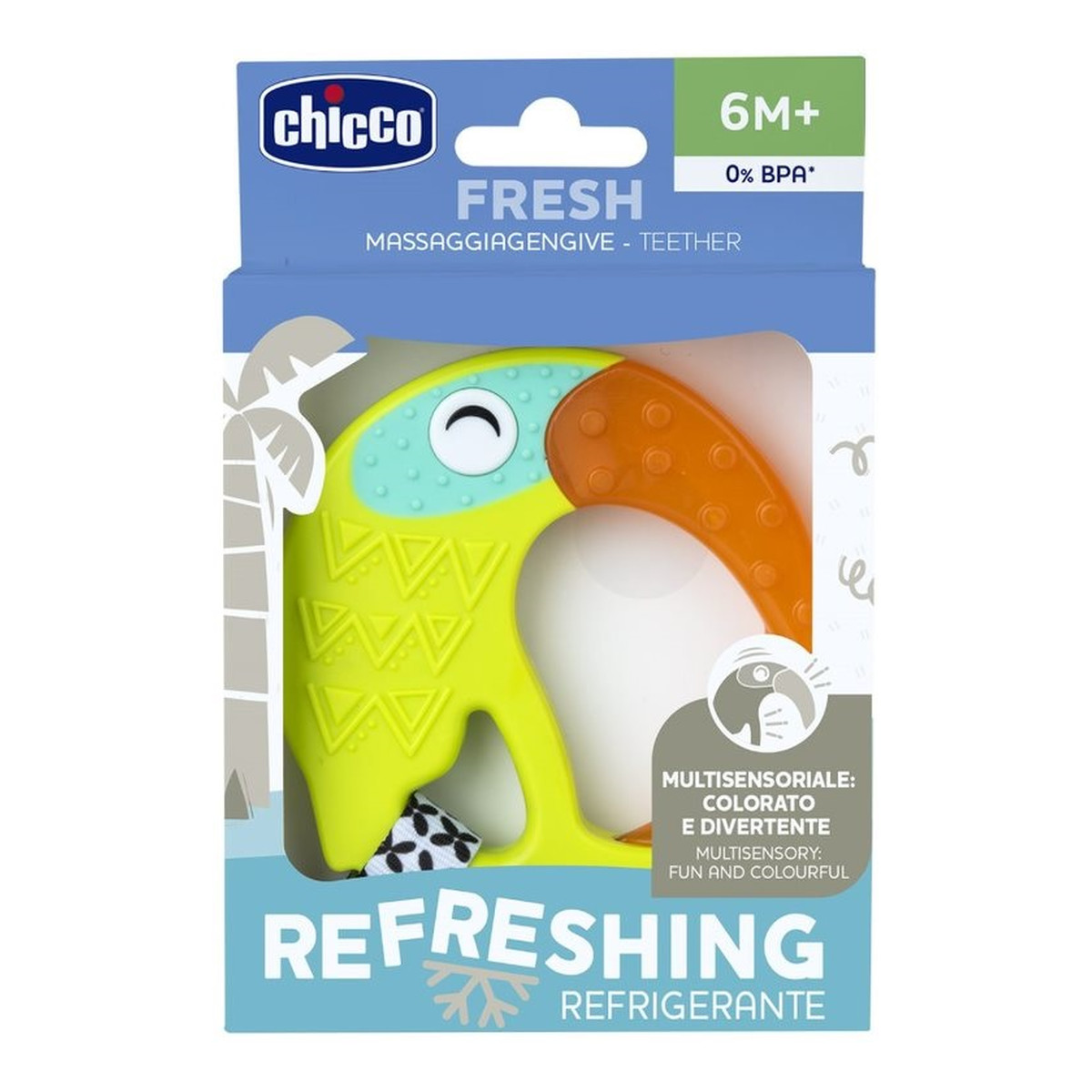 Chicco Gryzak wodny Tukan 6m+