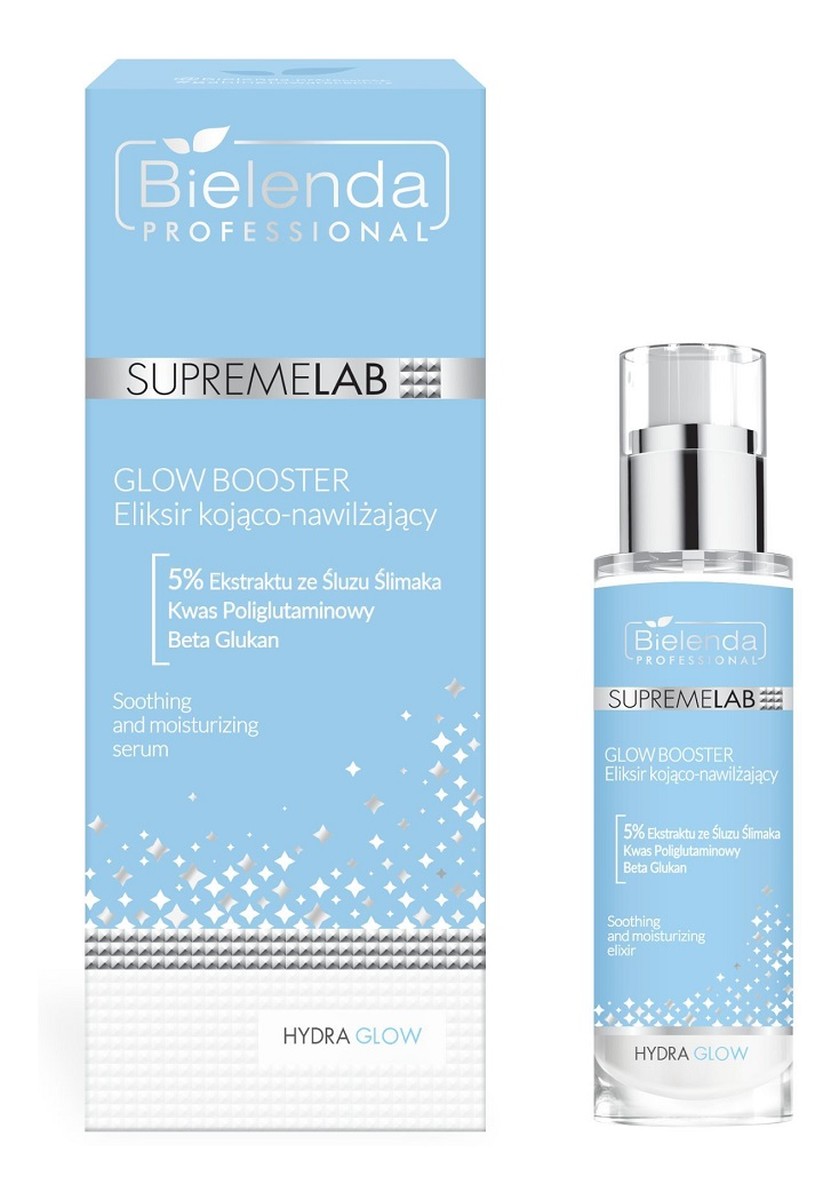 Supremelab hydra glow eliksir kojąco-nawilżający