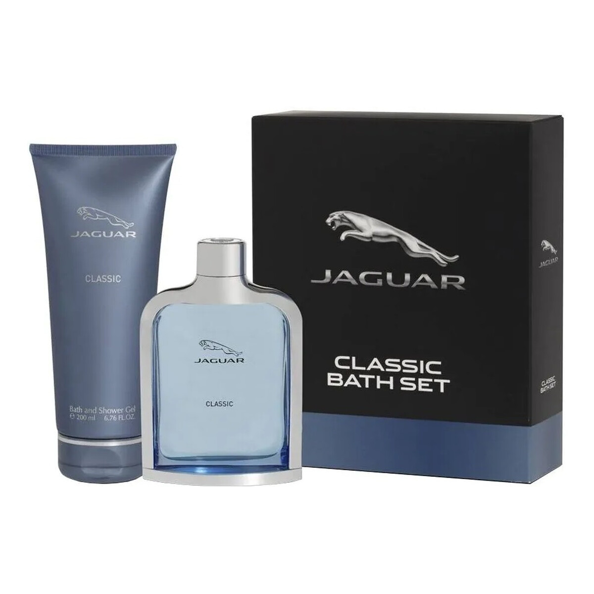 Jaguar Classic Blue Zestaw woda toaletowa spray 100ml + żel pod prysznic 200ml