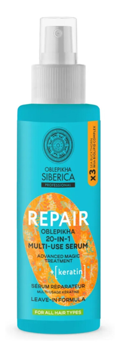 Oblepikha repair serum regenerujące do włosów 20w1