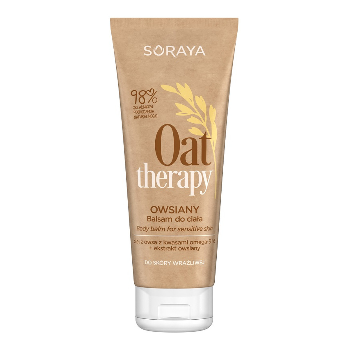 Soraya Oat Therapy owsiany Balsam do ciała do skóry wrażliwej 200ml