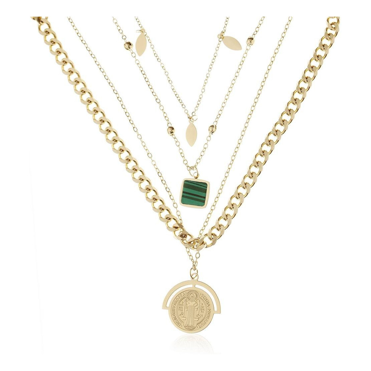 Ecarla Naszyjnik stal szlachetna 1213