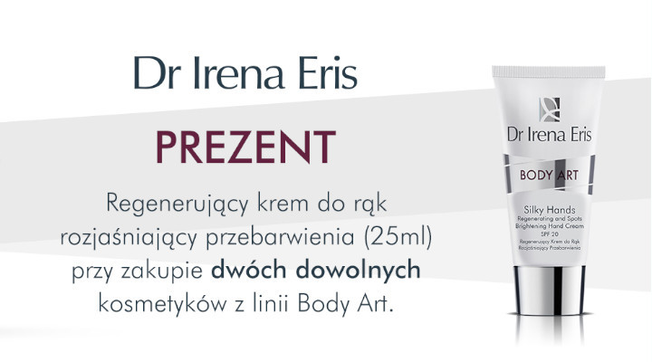 2 x Dr Irena Eris Body Art | Krem GRATIS