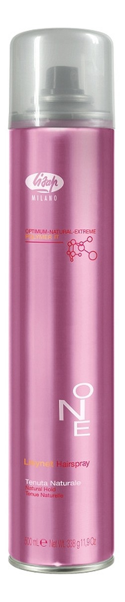 Lisynet one naturalny lakier do włosów