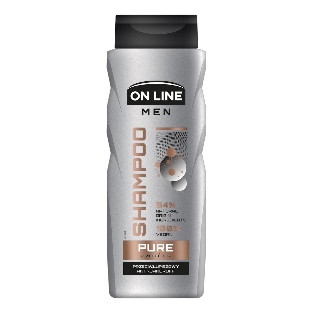 On Line Men Szampon do włosów Pure z dziegciem włosy z tendencją do łupieżu 400ml